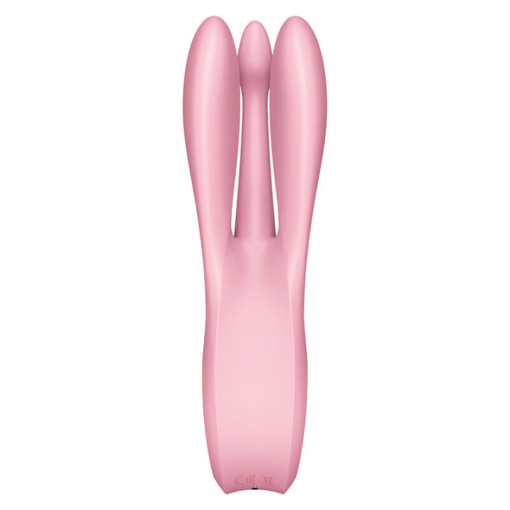 Satisfyer - Vibrador Threesome 1 Rosa