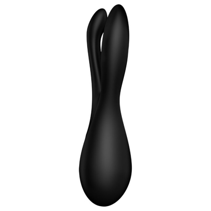 Satisfyer - Vibratore Threesome 2 Nero