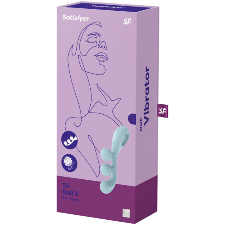 Satisfyer - Tri Ball 2 Multivibrator Blau