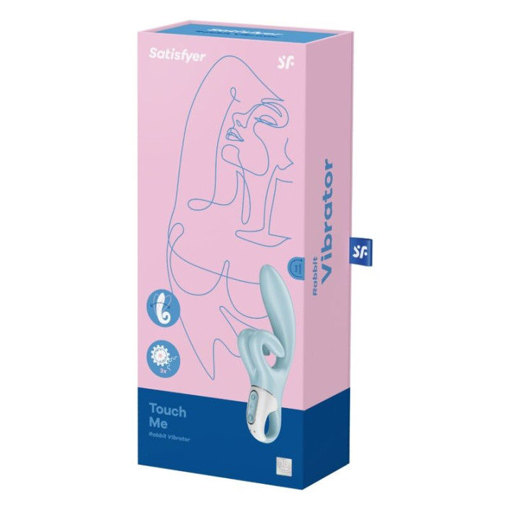 Satisfyer - Touch me Rabbit Vibration Blue