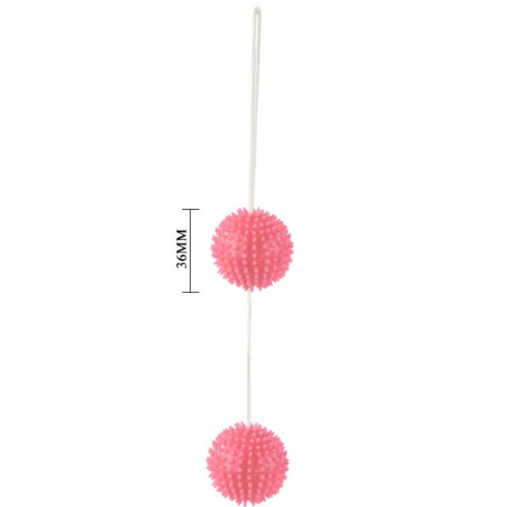 Baile - un Piacere Profondo Sfere Rosa Strutturato 3.6 cm