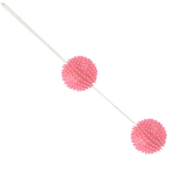 Baile - Balles Texturées Rose Profondement Plaisir 3.6 cm
