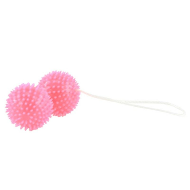 Baile - Balles Texturées Rose Profondement Plaisir 3.6 cm
