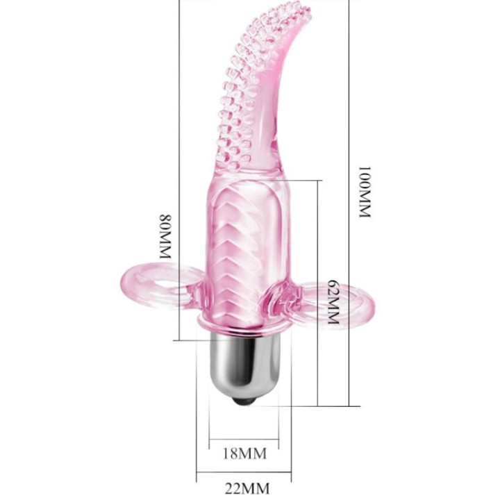 Baile - Vibro Finger Dedal Estimulador
