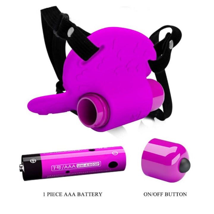 Pretty Love - Heartbeat Clitoris Massager 10 Vibrationsmodi Lila