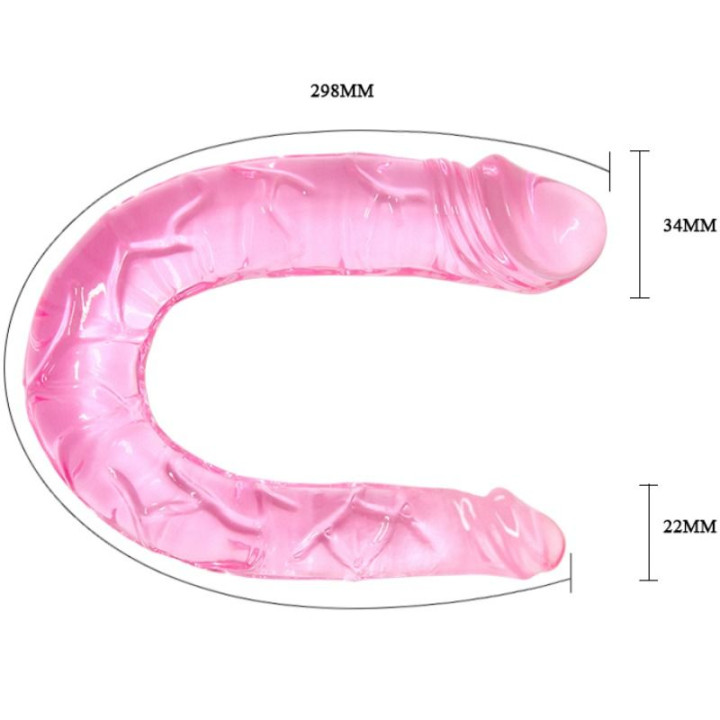 Baile - Doppel Dong Doppel Rosa Dildo