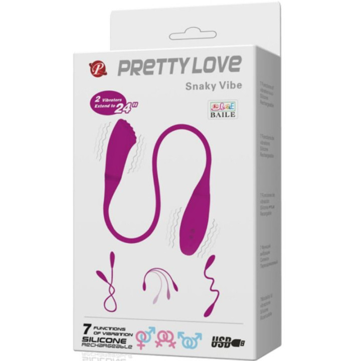 Pretty Love - Smart Snaky Vibe Vibrator 2 Motoren