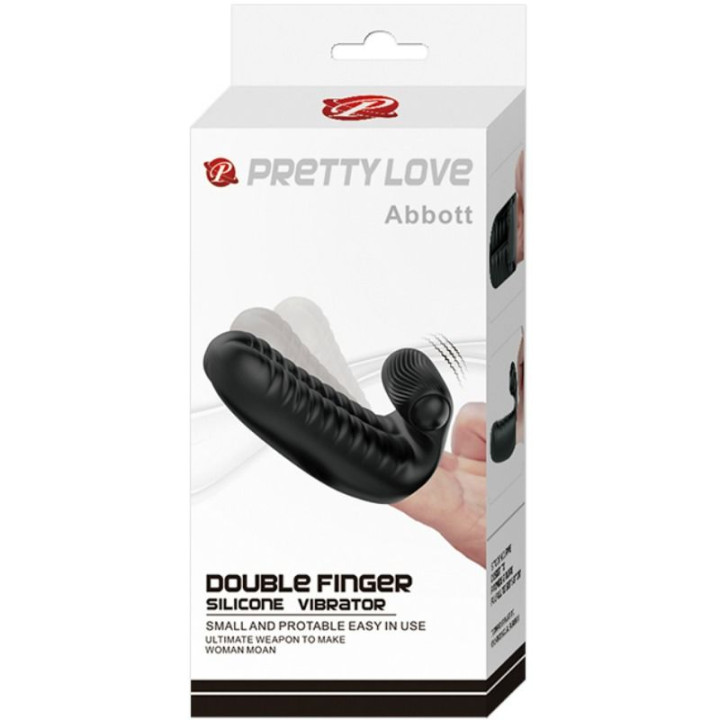 Pretty Love - Abbott Estimulador Preto Dedal