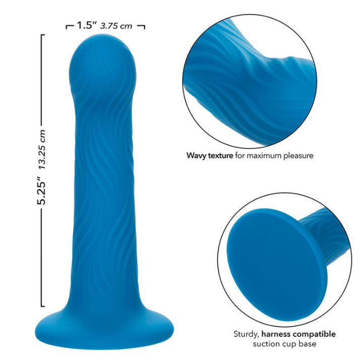 Calexotics - Wave Rider Plug Anal Ripple Bleu