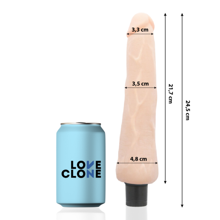 Loveclone - Ragnar Selbstschmierender Vibrator 24.5 cm -o- 3.5 cm
