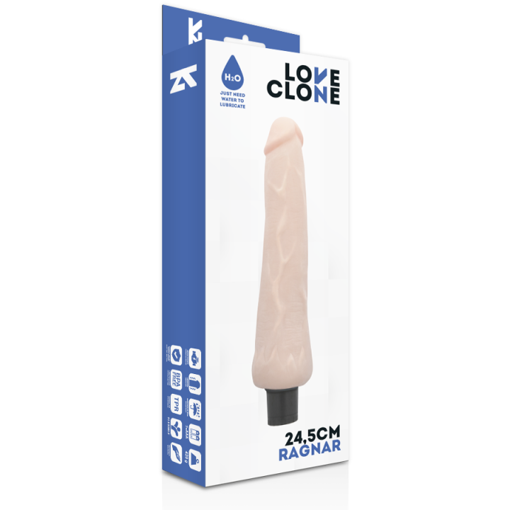 Loveclone - Ragnar Selbstschmierender Vibrator 24.5 cm -o- 3.5 cm