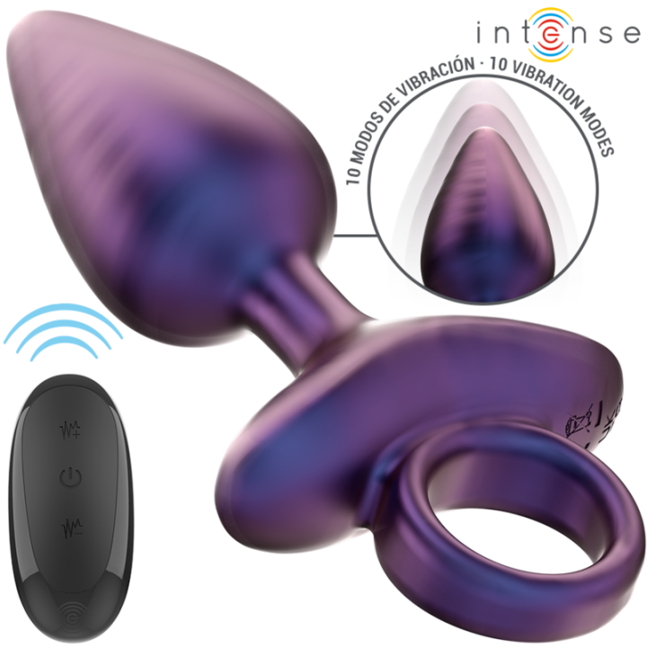 Intense - Michael Plug Anal Vibrant Modèle 2 Télécommande