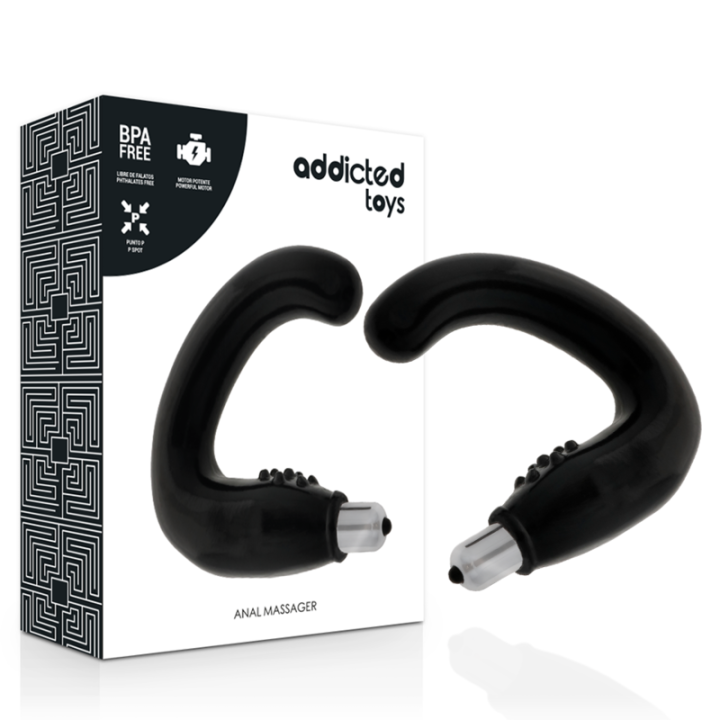 Addicted Toys - Massaggiatore Anale Nero