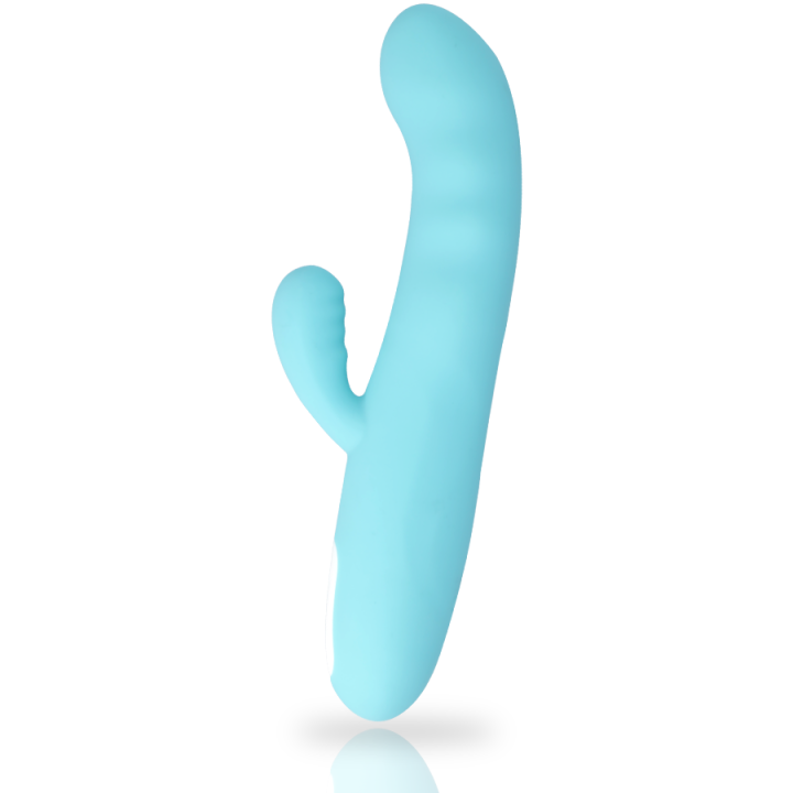 Mia - Vibrador Giratório Eiffel Turquoise Blue
