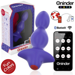 Oninder Cute - Love Butt Vibrierender Analplug-Dilatator - Kostenlose Weltweite App