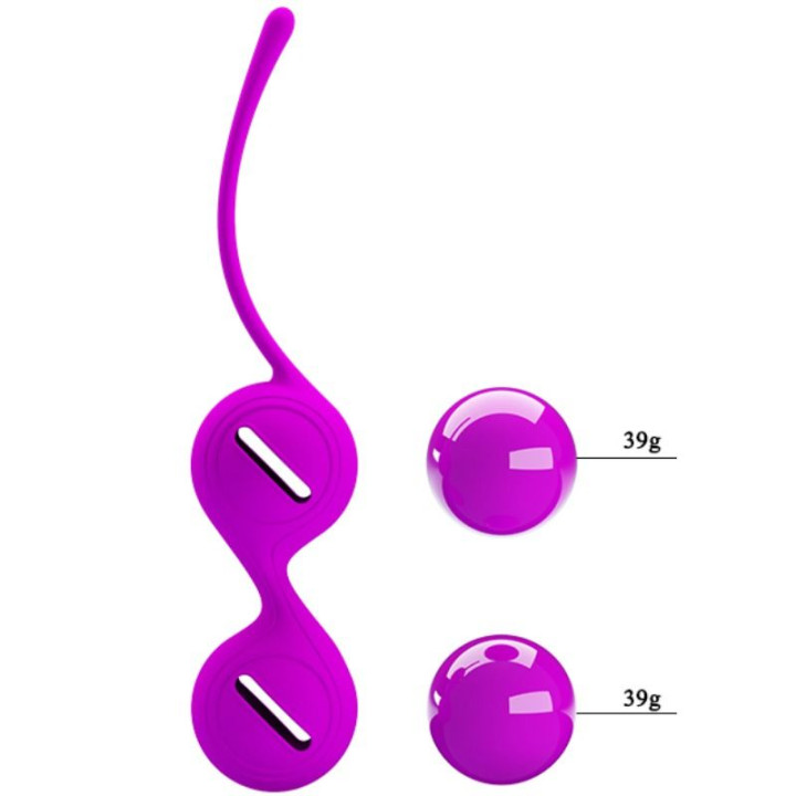 Pretty Love - Boules Orgasmiques Kegel Serrer i Lilas