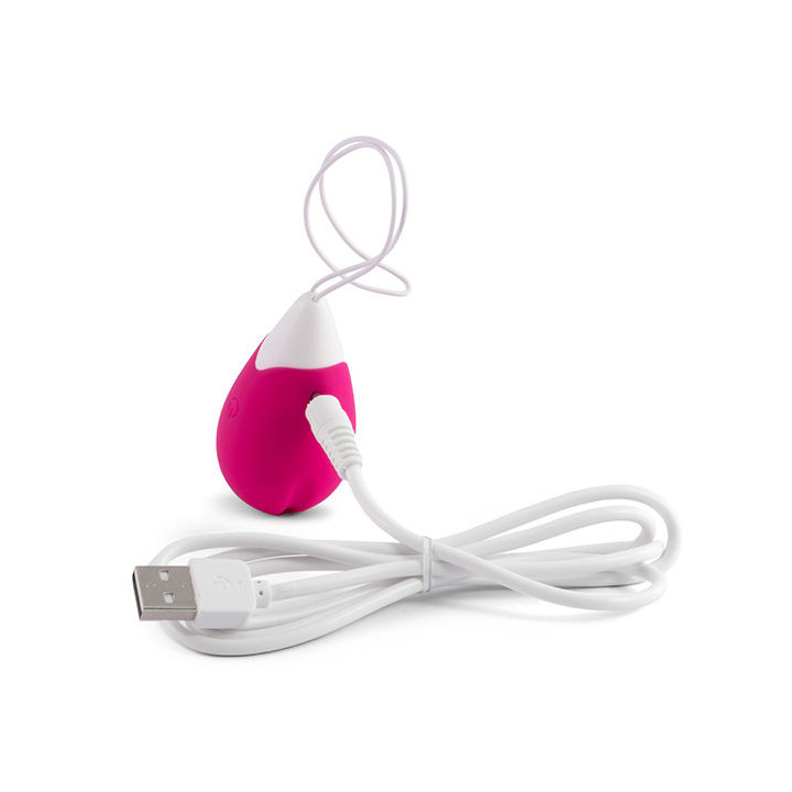 Intense - Jan Egg Vibrador Controle Remoto Rosa