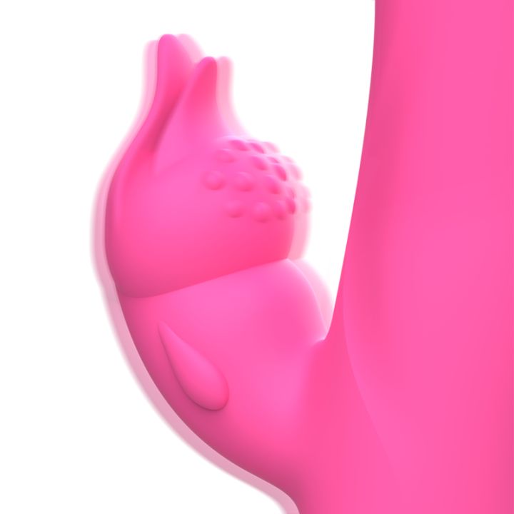 Intense - Vibratore Julio Rabbit in Silicone Rosa