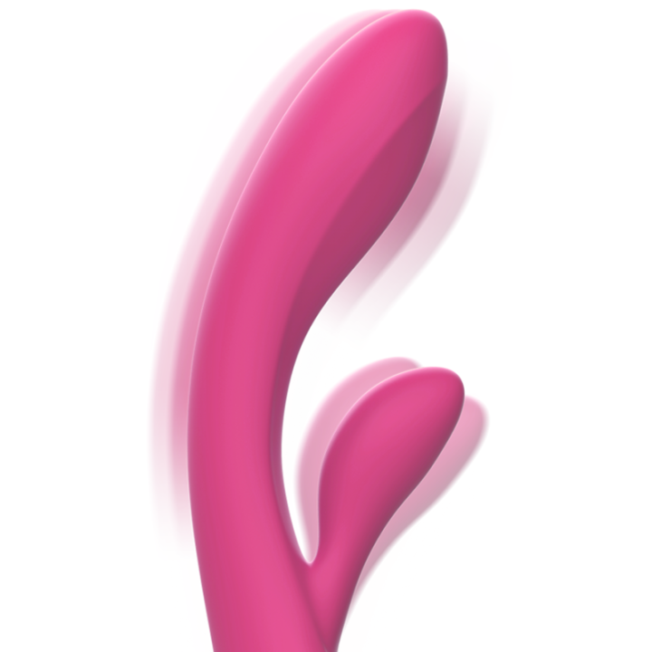 Intense - Vibrateur Luigi Rabbit Silicone Liquide Rose