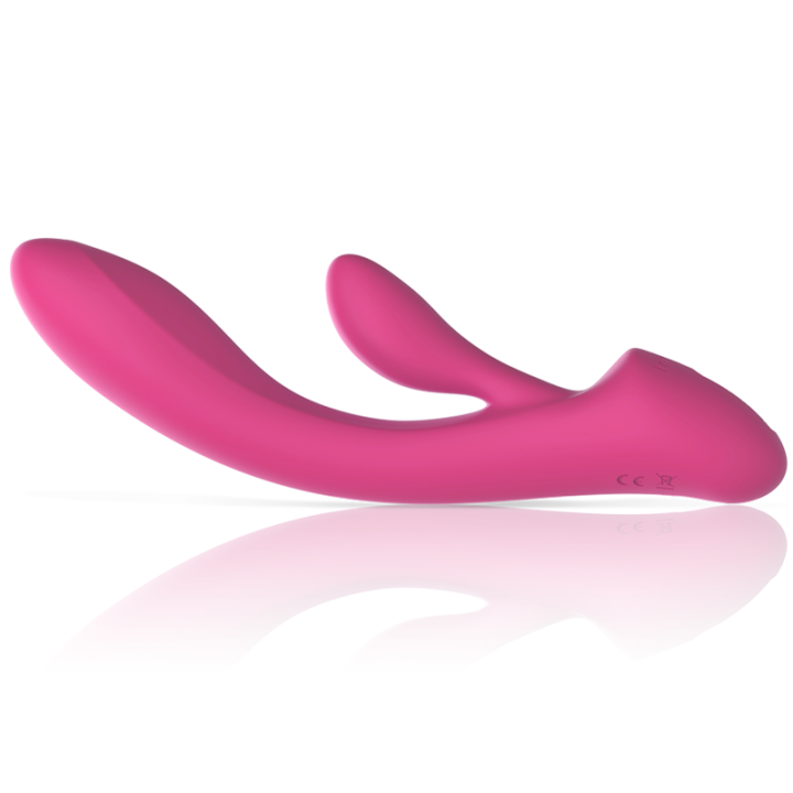 Intense - Vibratore Luigi Rabbit Silicone Liquido Rosa