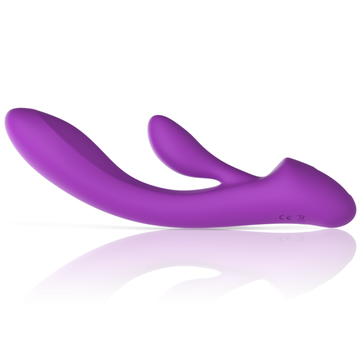 Intense - Vibratore Luigi Rabbit Silicone Liquido Viola