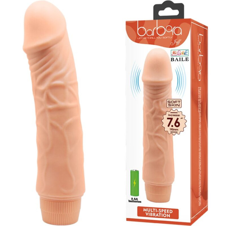 Baile - Barbara Realistic Vibrator 20 cm
