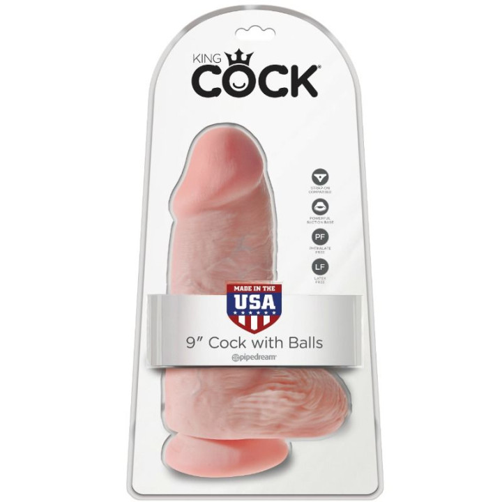 King Cock - Pênis Realístico Gordinho 23 cm