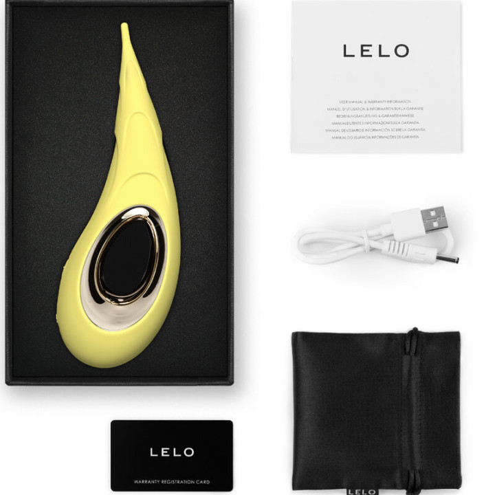 Lelo - Stimulateur de Clitoris Dot Cruise Jaune