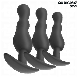 Addicted Toys - 3er-Set Analplug Modell 1
