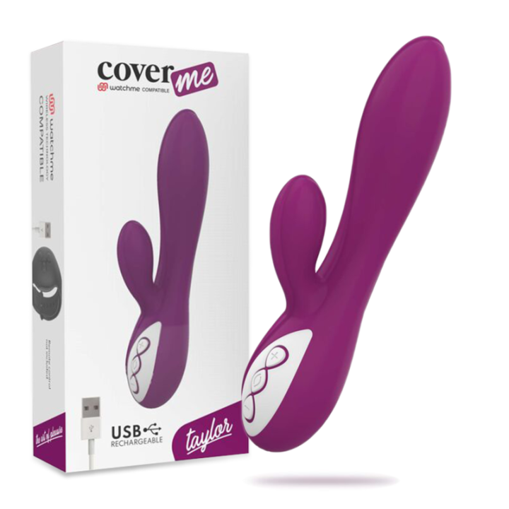 Coverme - Taylor Vibratore + Telecomando Watchme