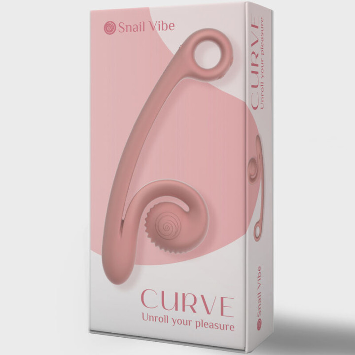 Snail Vibe - Curve Orange Vibrator