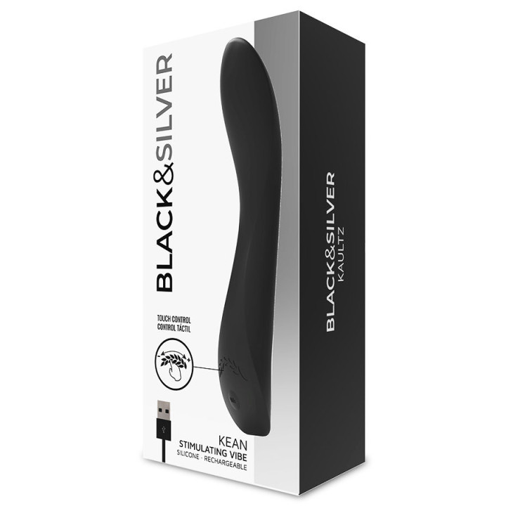 Black&Silver - Controle de Toque do Vibrador Kean