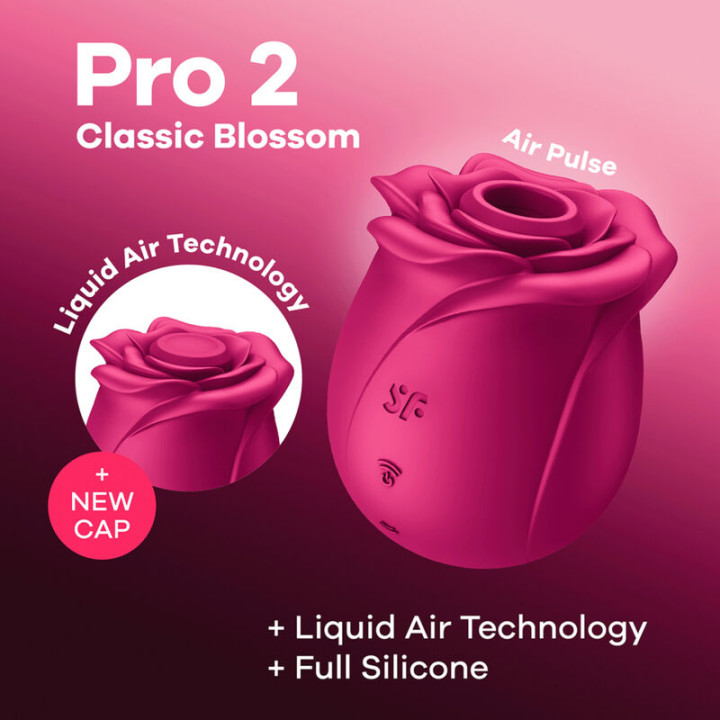 Satisfyer - Air Pulse Vibrateur Fleur Classique Pro 2