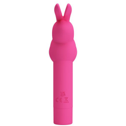 Pretty Love - Gerardo Fuschia Kaninchen-Silikonvibrator