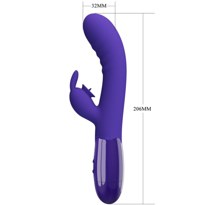 Pretty Love - Vibratore Coniglio Violetto Cerberus Youth