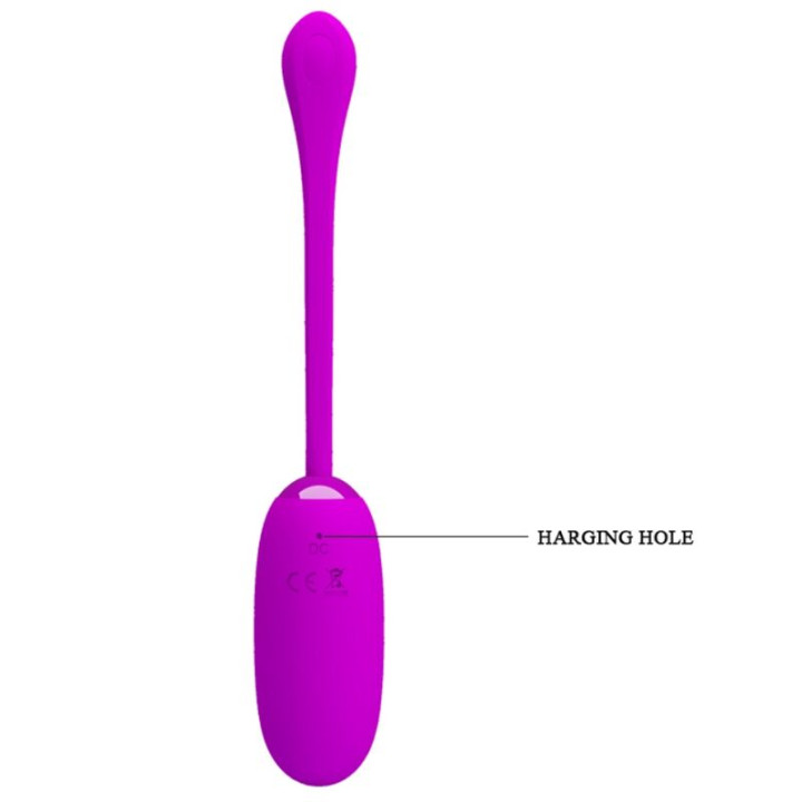 Pretty Love - Ovo Vibrante Recarregvel Impermevel Julius Roxo