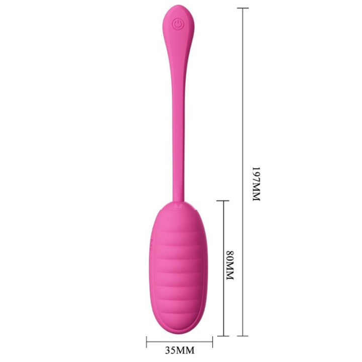 Pretty Love - Oeuf Vibrant Rechargeable Catalina Rose App