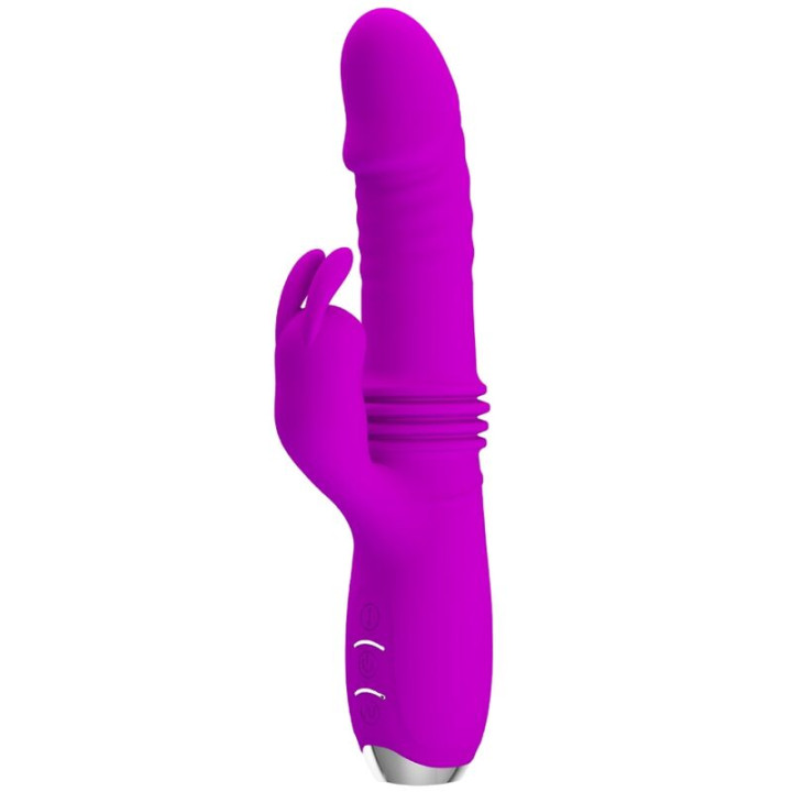 Pretty Love - Vibrador de Coelho Recarregvel Dorothy Roxo