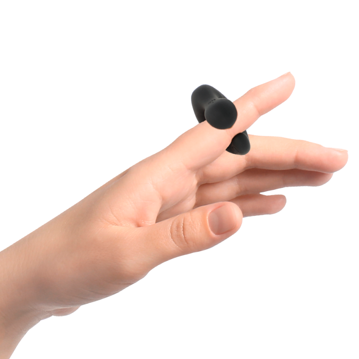 Black&Silver - dé à Dés à Canard Rechargeable en Silicone Stimulant Duckymania