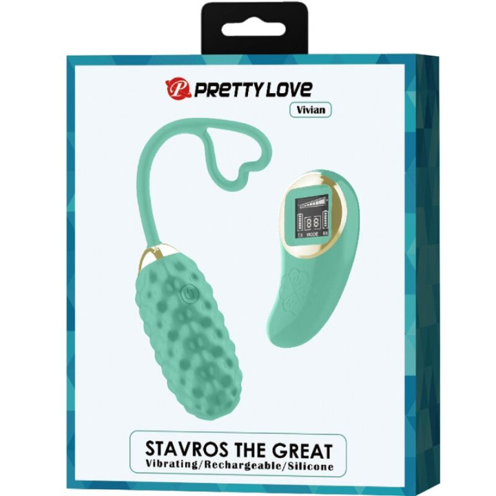 Pretty Love - Ovo Vibratório de Controle Remoto Vivian Green