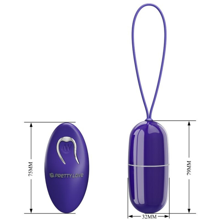 Pretty Love - Arvin Youth Violant Loeuf Télécommande Violet