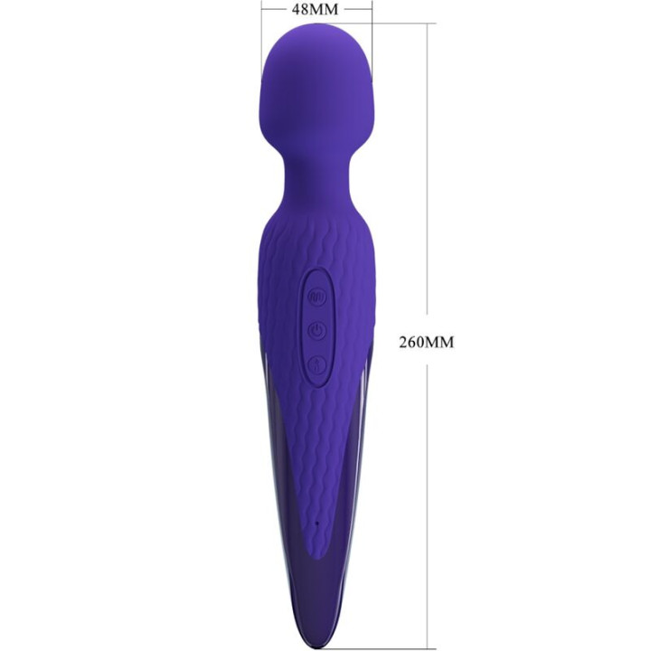 Pretty Love - Antony Youth Wand Vibrador Violeta Efeito de Calor