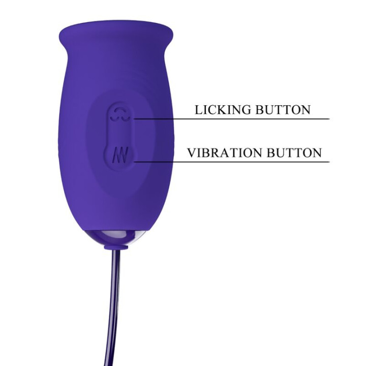 Pretty Love - Stimulateur Vibrateur Rechargeable Daisy Youth Violet