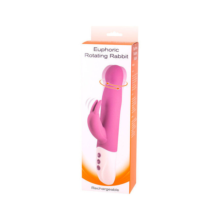 Seven Creations - Vibratore Euphoric Bunny Con Rotazione Lilla