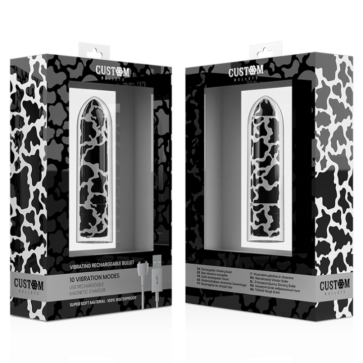 Custom Bullets - Balas Recarregáveis Vaca 10 Intensidades