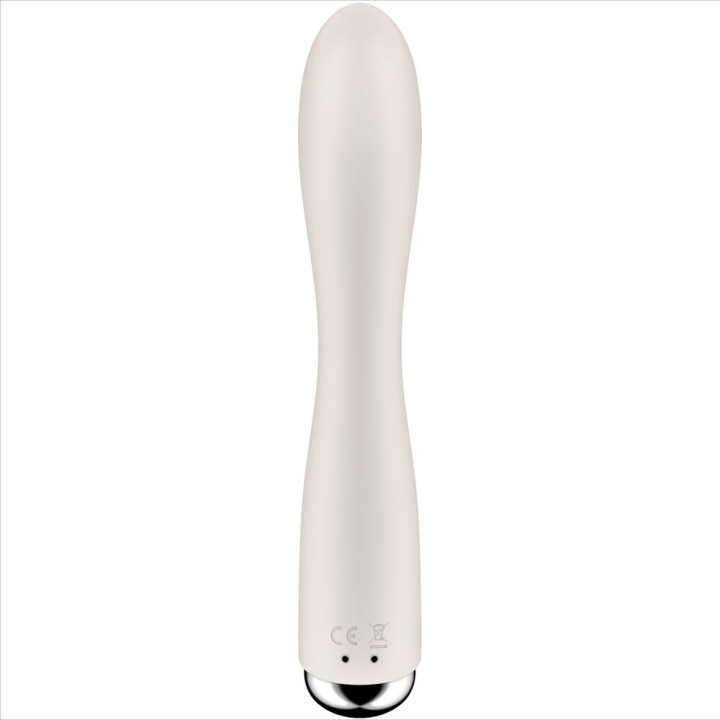 Satisfyer - Spinning Rabbit 1 Clitoris et Stimulation du Point g Beige