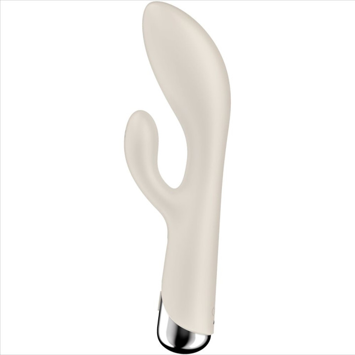 Satisfyer - Spinning Rabbit 1 Clitoris et Stimulation du Point g Beige