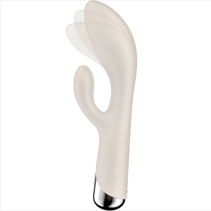 Satisfyer - Spinning Coelho 1 Clitóris e Estimulao g-Spot Bege