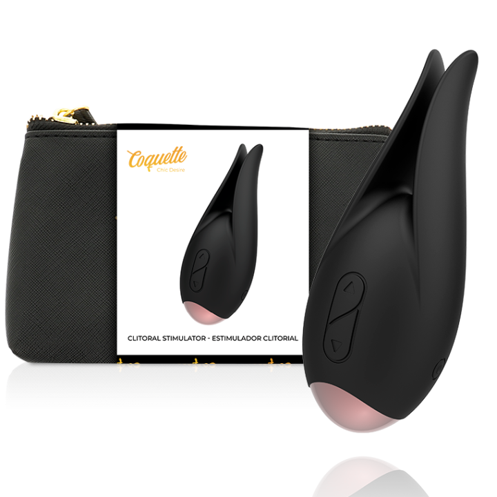 Coquette Chic Desire - Stimolatore Clitoriale Nero/Oro