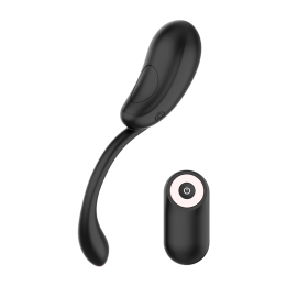 Coquette Chic Desire - Uovo Vibrante Telecomando Ricaricabile Nero/Oro